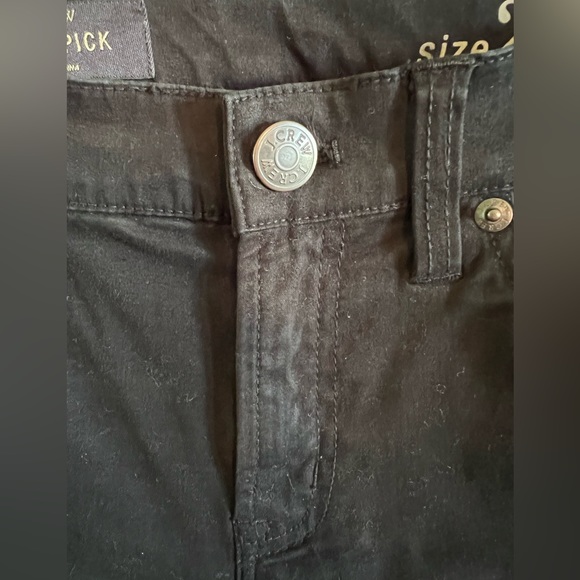 J Crew Black Toothpick Jeans in Size 28 - Picture 5 of 7